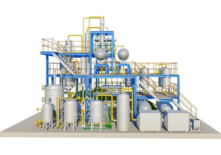 Waste Oil Recycling Re Refining And Distillation Plant Manufacturer