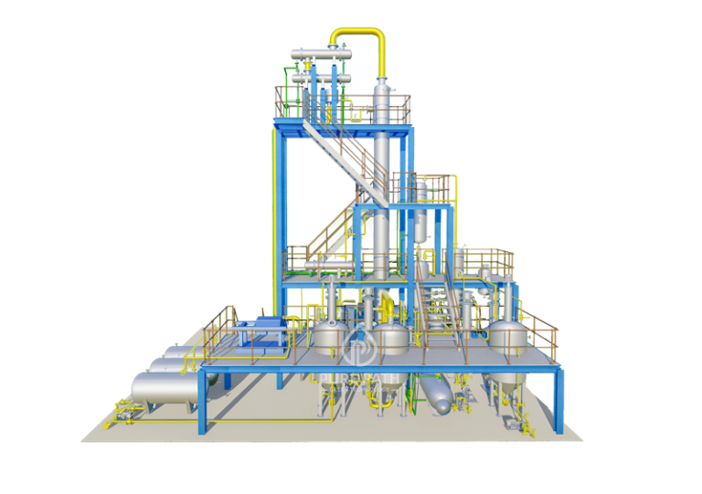 Base Oil Solvent Extraction Plant Used Oil Recycling And Re Refining