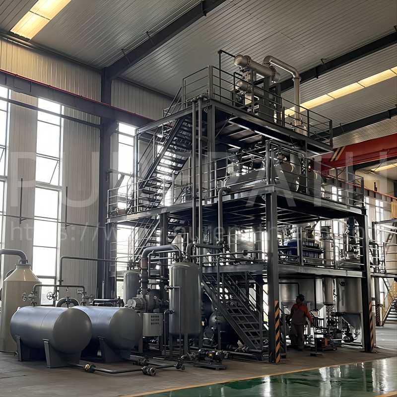 Lubricating Oil recycling plant