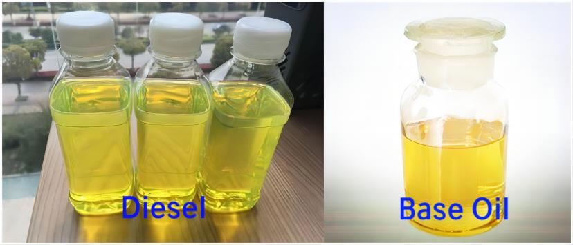 diesel and base oil