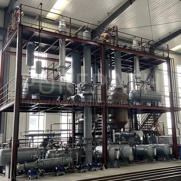 engine oil refinery machine