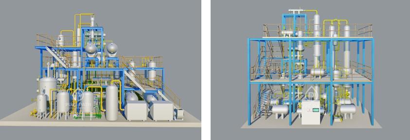 waste oil distillation plants