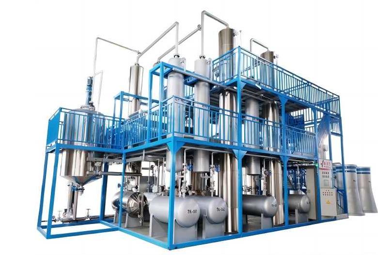 waste oil distillation plant