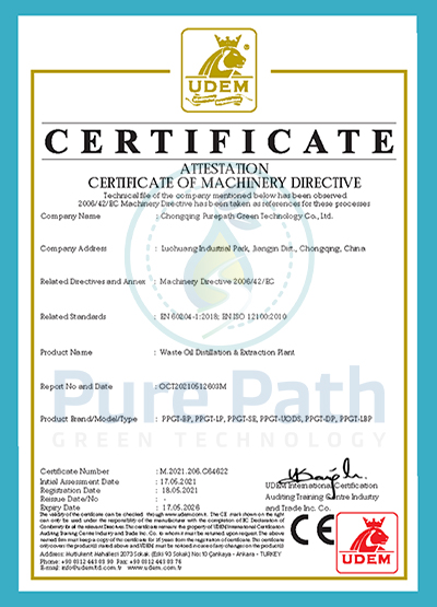 PPGT CE Certification