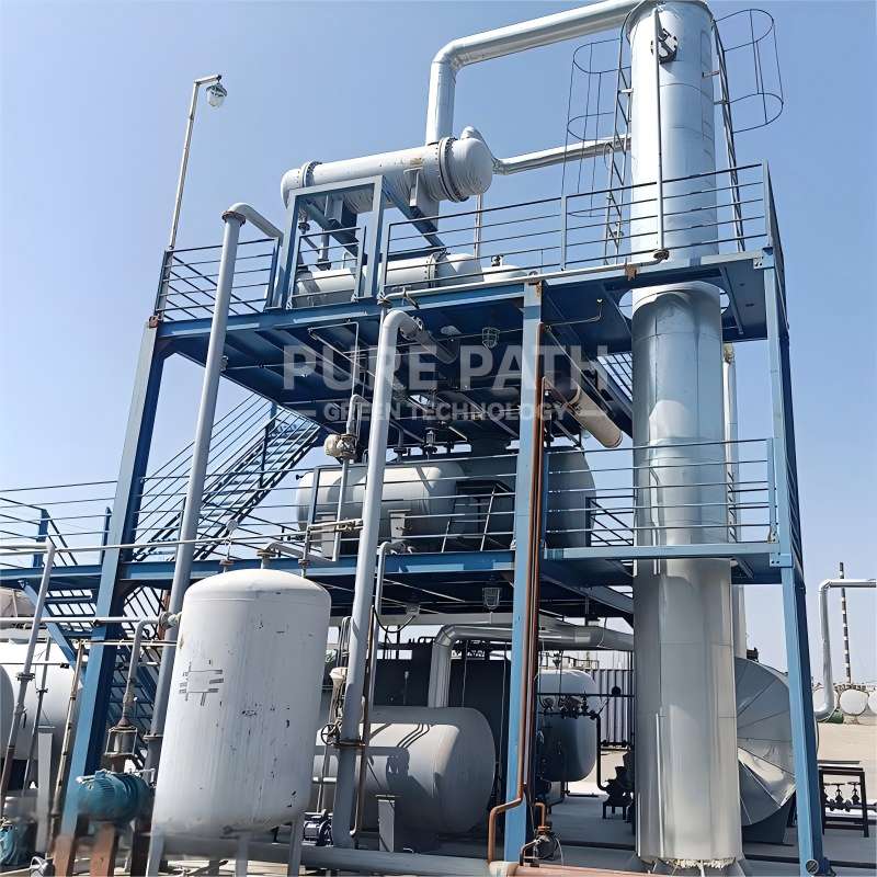 advanced oil recycling equipment