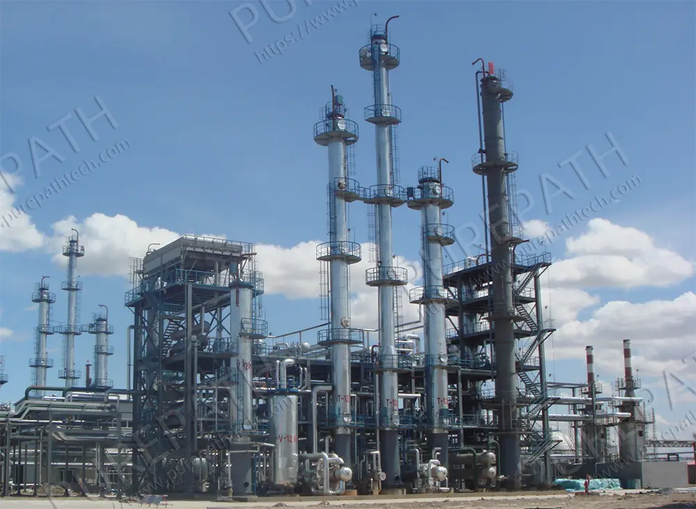 crude oil refinery